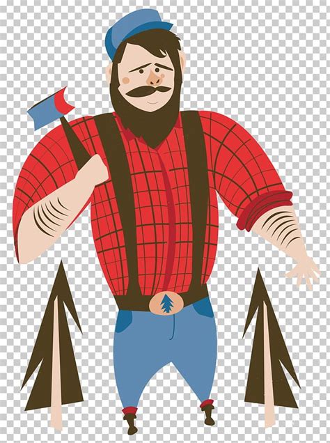 Paul Bunyan And Babe The Blue Ox Tall Tale PNG Clipart Art Art