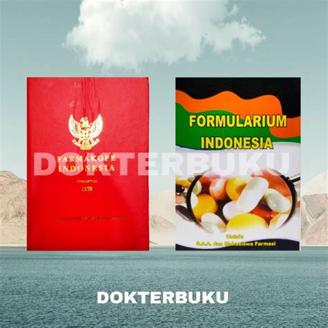 Jual Farmakope Indonesia Edisi Dan Formularium Indonesia Shopee