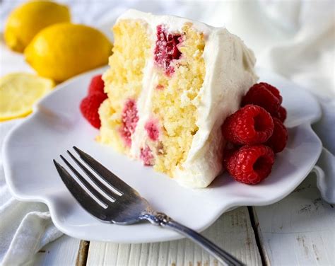 Lemon Raspberry Cake Modern Honey