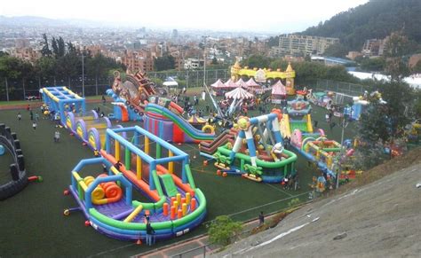 Los parques inflables más llamativos en Bogotá co aeroinflables