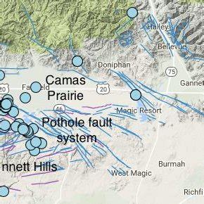 Camas Prairie Idaho Map