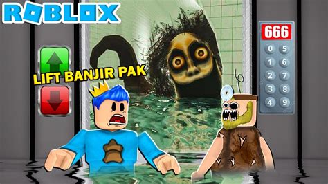 TERJEBAK DI DALAM LIFT ANOMALI TIBA TIBA BANJIR DAN MUNCUL HANTU SCP