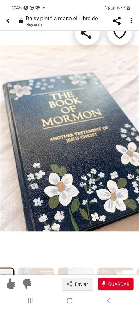 The Book Of Mormon Is Being Displayed On An Instagramt Page For People