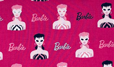 Barbie Fabric Hot Pink Riley Blake Designs Fabric Quilting Etsy
