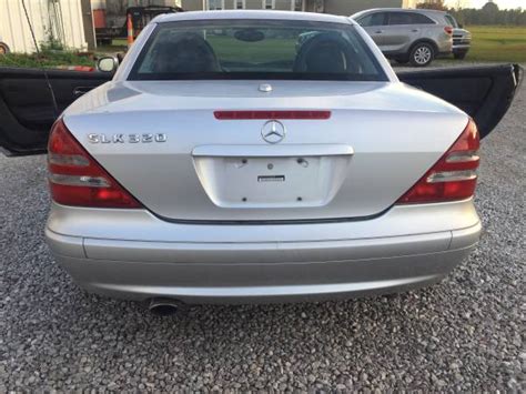 2001 Mercedes Slk 320 Hardtop Convertible 148000 Miles Cars And For Sale In Scott La