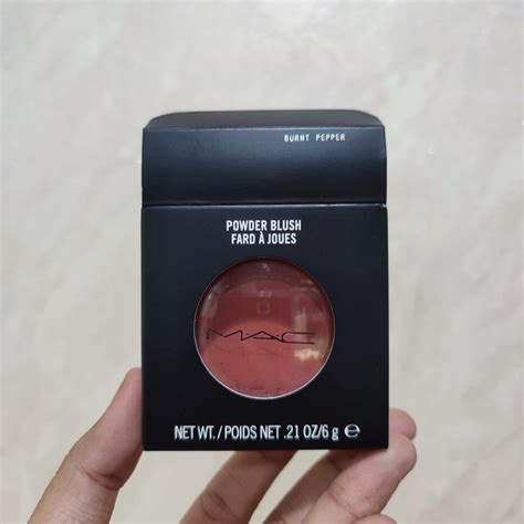 Jual Mac Powder Blush Burnt Pepper Shopee Indonesia