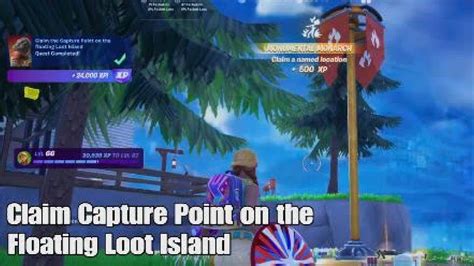 Claim The Capture Point On The Floating Loot Island Fortnite Weekly