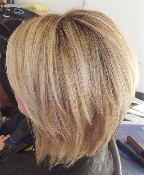 Layered Bob Back View Choppy Bob Hairstyles Medium Hair Styles