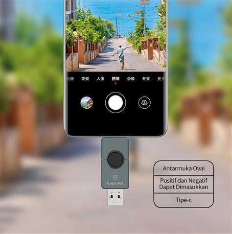 Jual Hot Basike Flashdisk Otg Type C Usb In Dual Port Gb Gb Gb Aman Cepat Ponsel