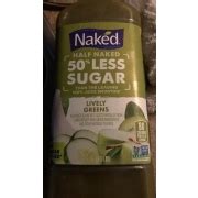 Naked Juice Smoothie Lively Greens Calories Nutrition Analysis