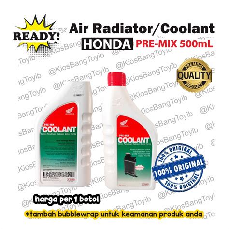 Jual Air Coolant Pendingin Radiator Pre Mix Coolant AHM HONDA MPX Ori