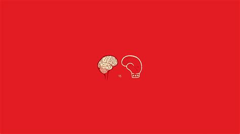 HD wallpaper: Minimal Brain Sides | Wallpaper Flare