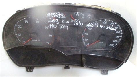 Vw Polo Vivo I H B Instrument Cluster Partland Auto Parts