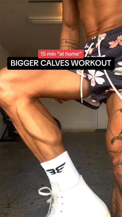 Minute At Home Bigger Calves Workout No Equipments In