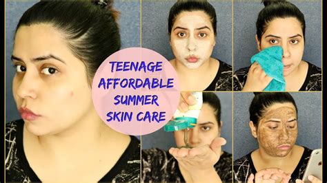 Teenage Summer Skin Care Routine Step By Step Affordable Products