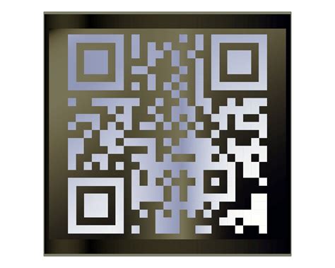 Qr Code Metal Design Scannable Qr Codes Personalized Qr Etsy Uk