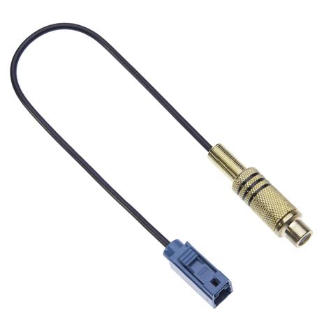 Adapter Kamery Cofania Kabel Fakra Do Rca Od Nawigacja Samochodowa