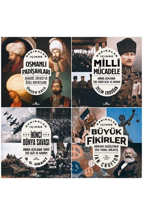 Kronik Kitap Dakikalar İçinde Osmanlı Padişahları Milli Mücadele