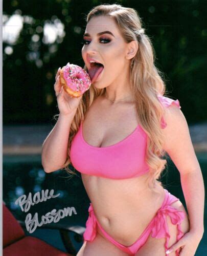 Blake Blossom Sexy Adult Star Porn Model Signed 8x10 Autographed Photo Coa 40 Ebay