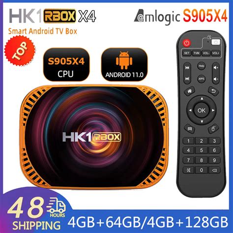 Dispositivo De Tv Inteligente Hk Rbox X Decodificador Con Android