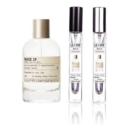 Chiết 10ml Le Labo Baie 19 Eau de Parfum