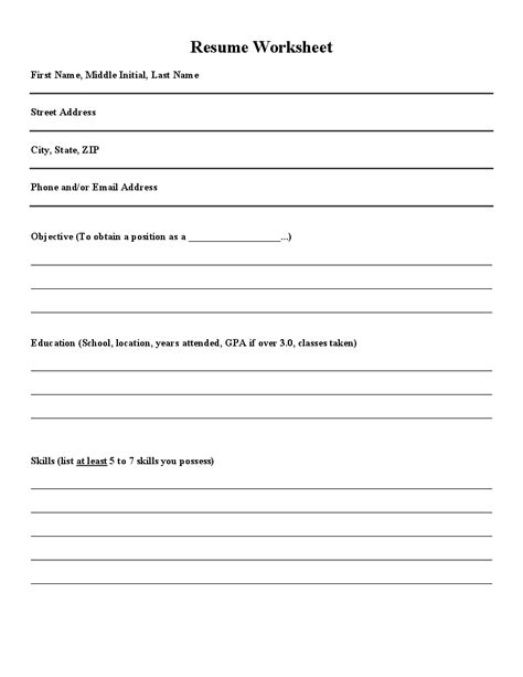 Lesson Plan For Writing A Cv