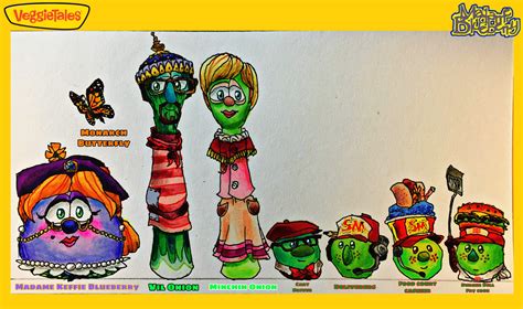 VeggieTales Characters re-detailed 17, debuts 9 by wilduda on DeviantArt