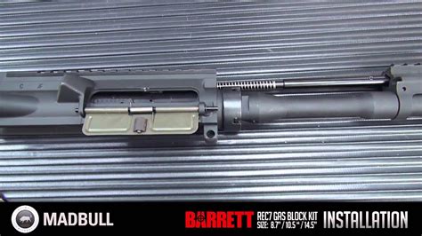 Madbull Barrett Rec7 Gas Block Kit Installation Madbullairsoft