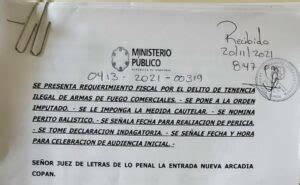 Autos De Formal Procesamiento Obtiene Fiscal A Regional De Occidente