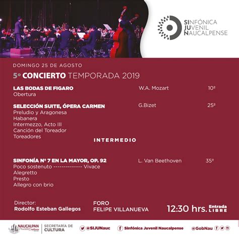 Gobierno Municipal De Naucalpan On Twitter Asiste Al Concierto De