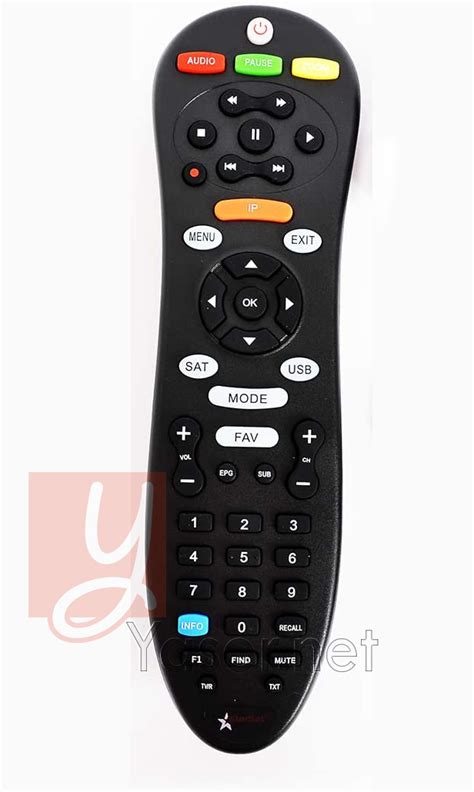 Remote Control for Starsat - Yaser Satellite