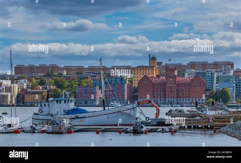 South Stockholm Architecture Stock Photo Alamy