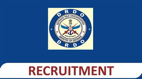 Drdo Recruitment 2023 Check Post Pay Scale Eligibility And How To Apply