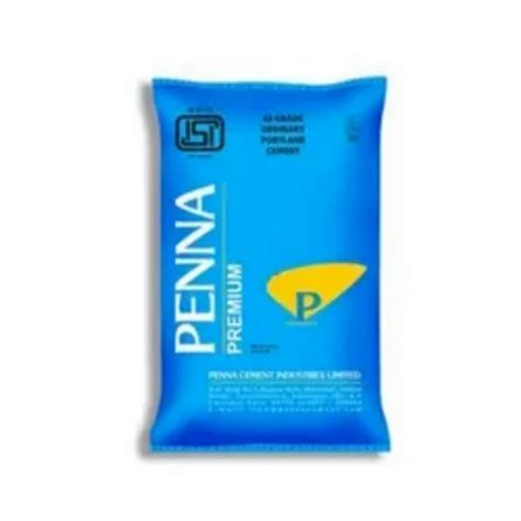 Grey Penna Cement Opc 53 Grade Packaging Size 50 Kg At 415 Bag In