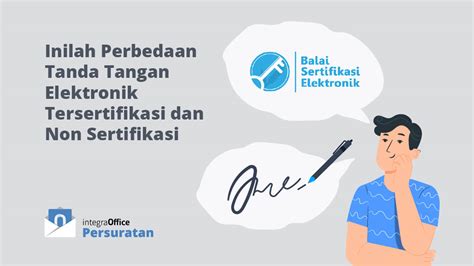 Perbedaan Tanda Tangan Elektronik Certified Dan Non Certified Qr Code