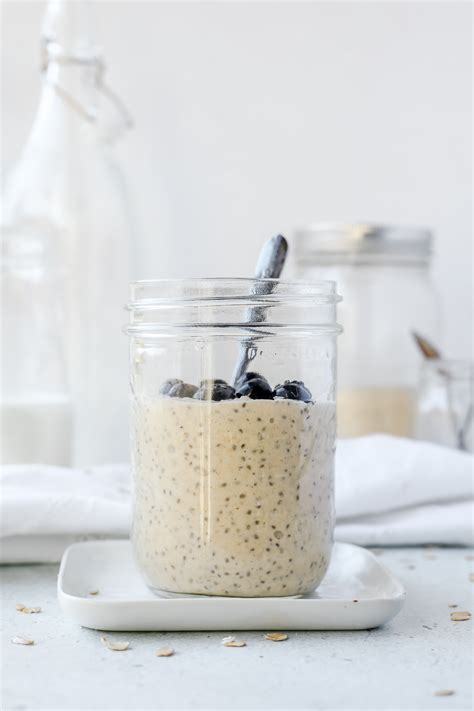 Creamy Blended Overnight Oats With Chia Seeds Braes Bites