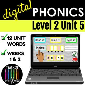 Digital Phonics Level Unit By Teachin With Flair Tpt