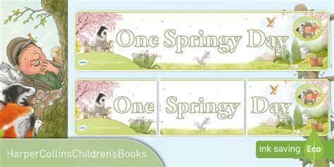 Free Percy The Park Keeper One Springy Day Display Banner