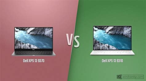 Dell XPS 13 9370 vs. Dell XPS 13 9310: Full specs comparison