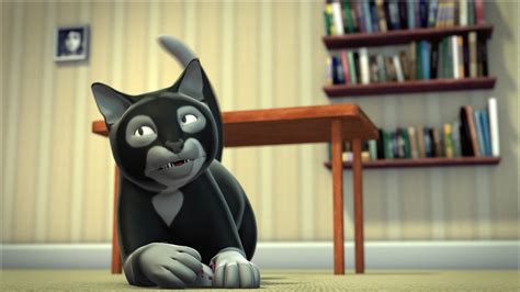 Cartoon Cat D Animation Full Rotation Design Animation