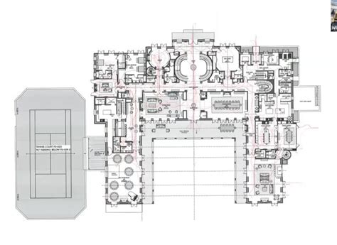 Chateau Des Fleurs Detailed Floor Plan