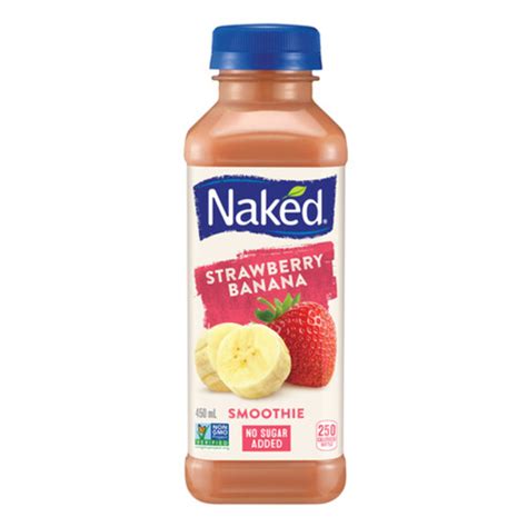 Naked Juice Smoothie Strawberry Banana 450 ml Voilà Online Groceries