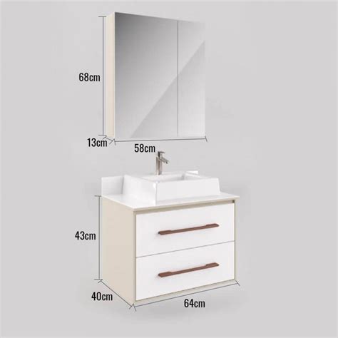 Gabinete Banheiro Suspenso Cm Gavetas Nude Lilies M Veis Madeiramadeira