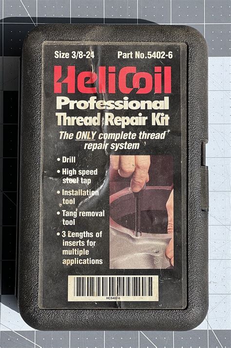 Helicoil Master Thread Repair Kit Size Ebay