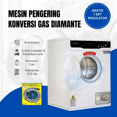 Jual Mesin Pengering Konversi Dryer Gas Diamante Cygnus B Garansi