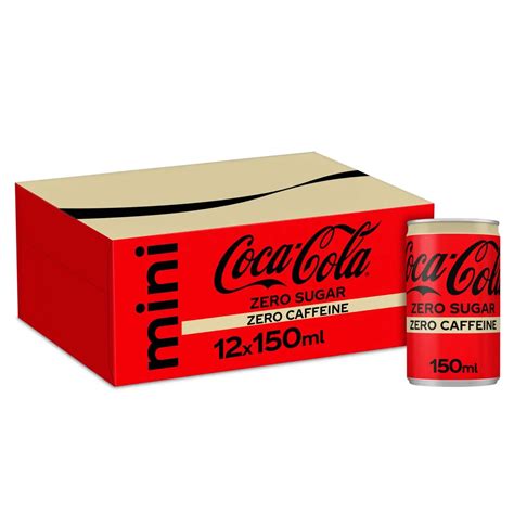 Zero Caffeine Free Coke Soft drink Blik 12 x 150 ml Carrefour België