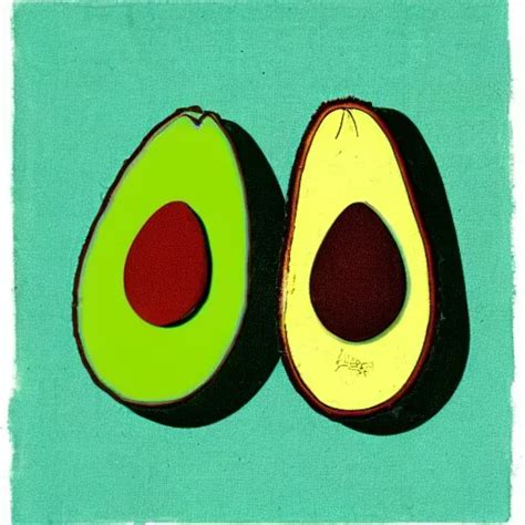 Avocado By Andy Warhol Stable Diffusion Openart