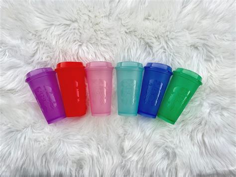 Transparent Hot Starbucks Reusable Cup Bright Starbucks Summer Collection Cups Hot Coffee