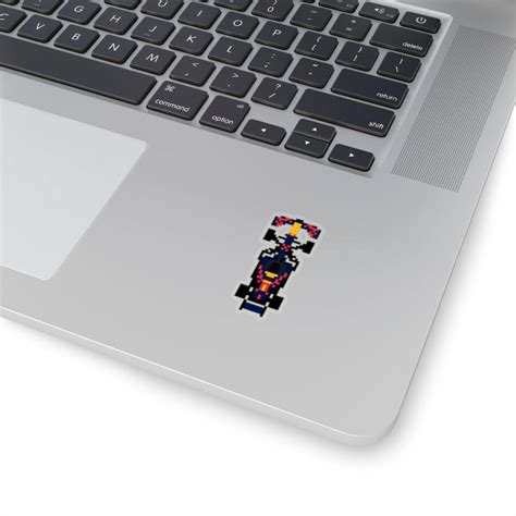 Red Bull Formula Car Pixel Art Style Sticker Gpbox