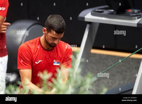 Novak Djokovic Tenis Acci N Hi Res Stock Photography And Images Alamy